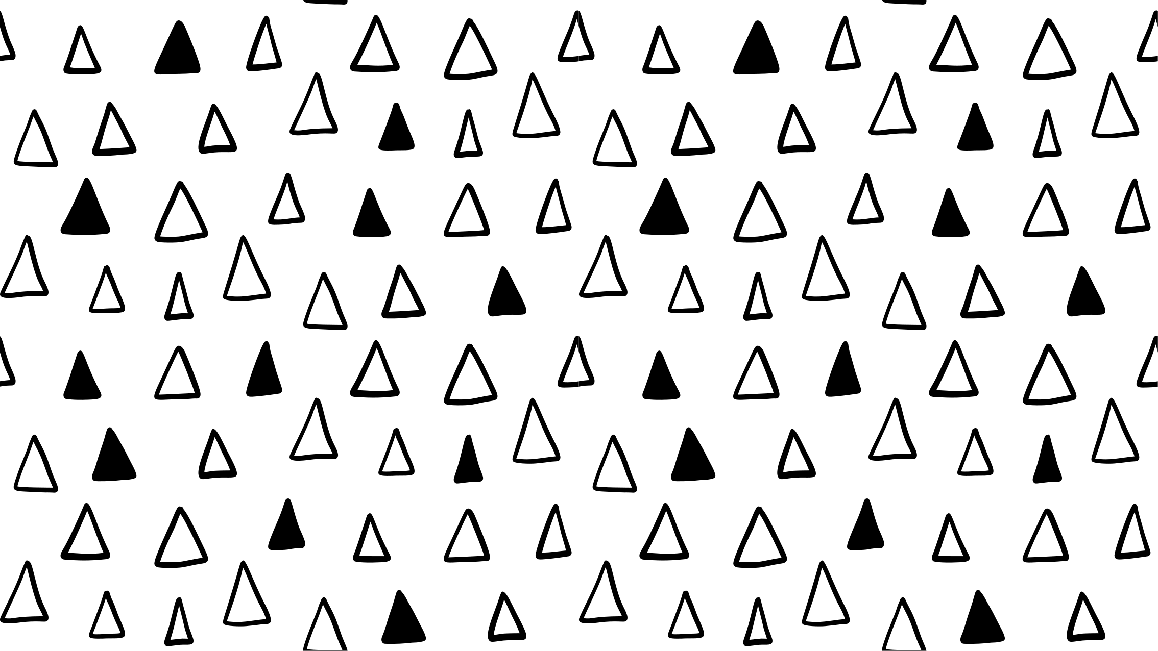 Tapete vinílico estrelas com padrões triangulares - TenStickers