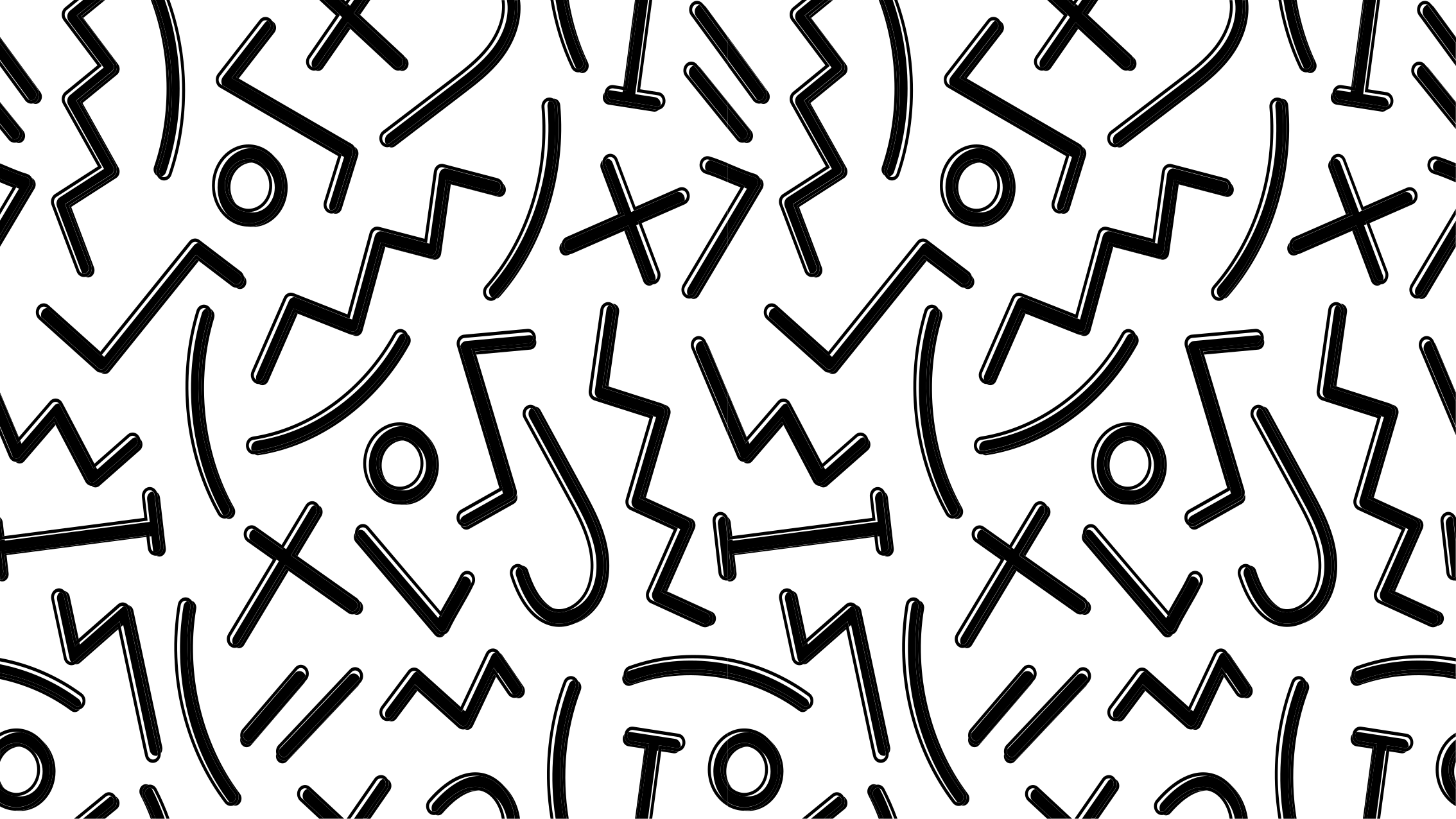 Tapete vinílico criança linhas abstratas dinâmicas - TenStickers