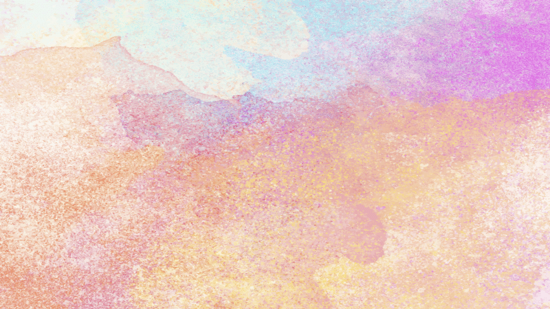 Tapete de textura aquarela creme laranja e azul - TenStickers