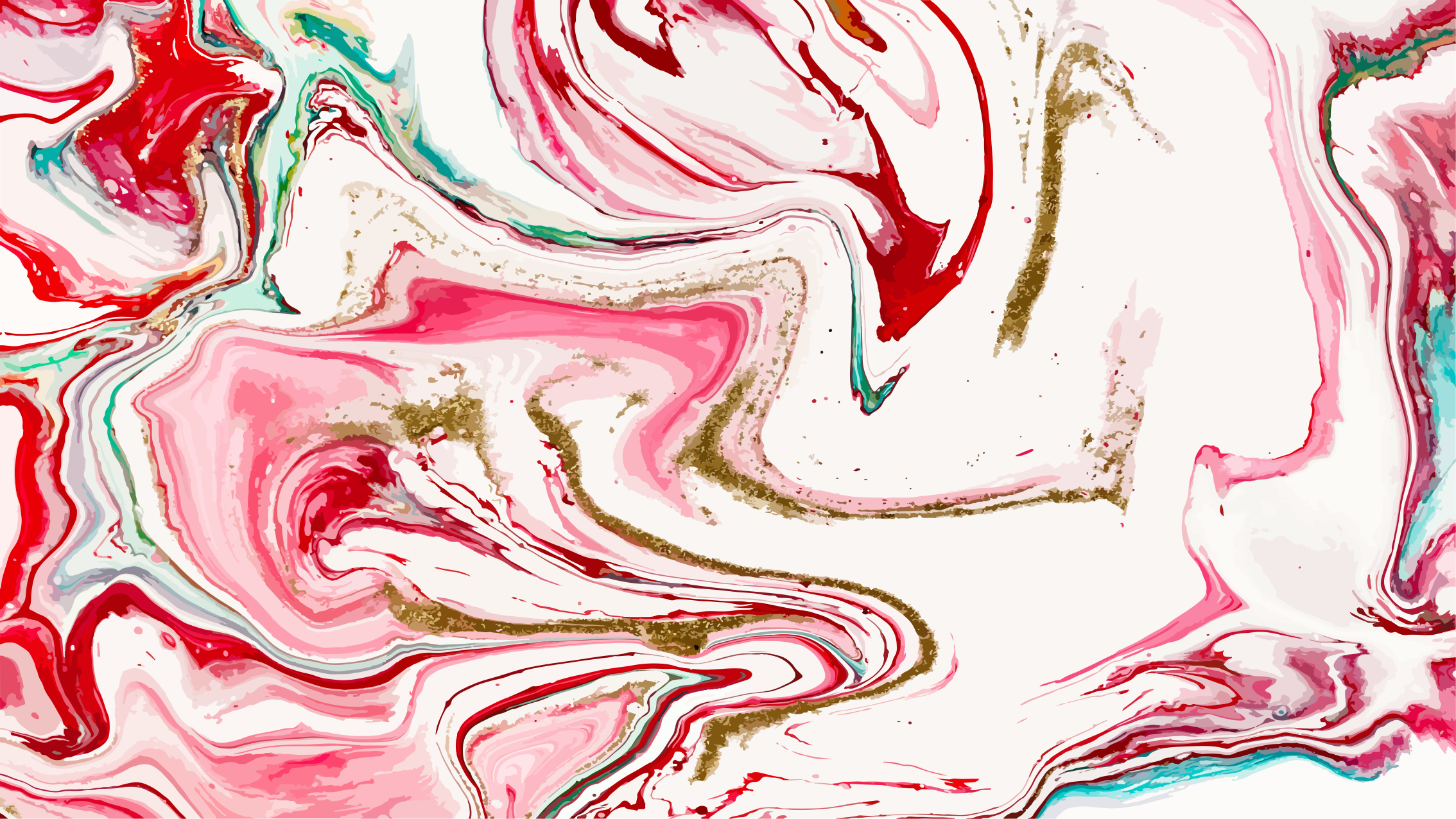 Tapete vinílico moderno elegância rosa rodopiante - TenStickers