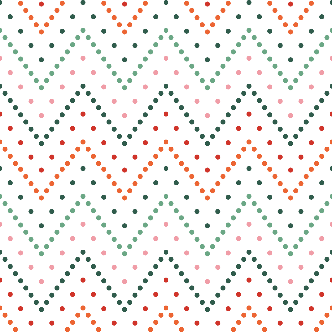 Tapete vinílico criança padrão chevron colorido - TenStickers