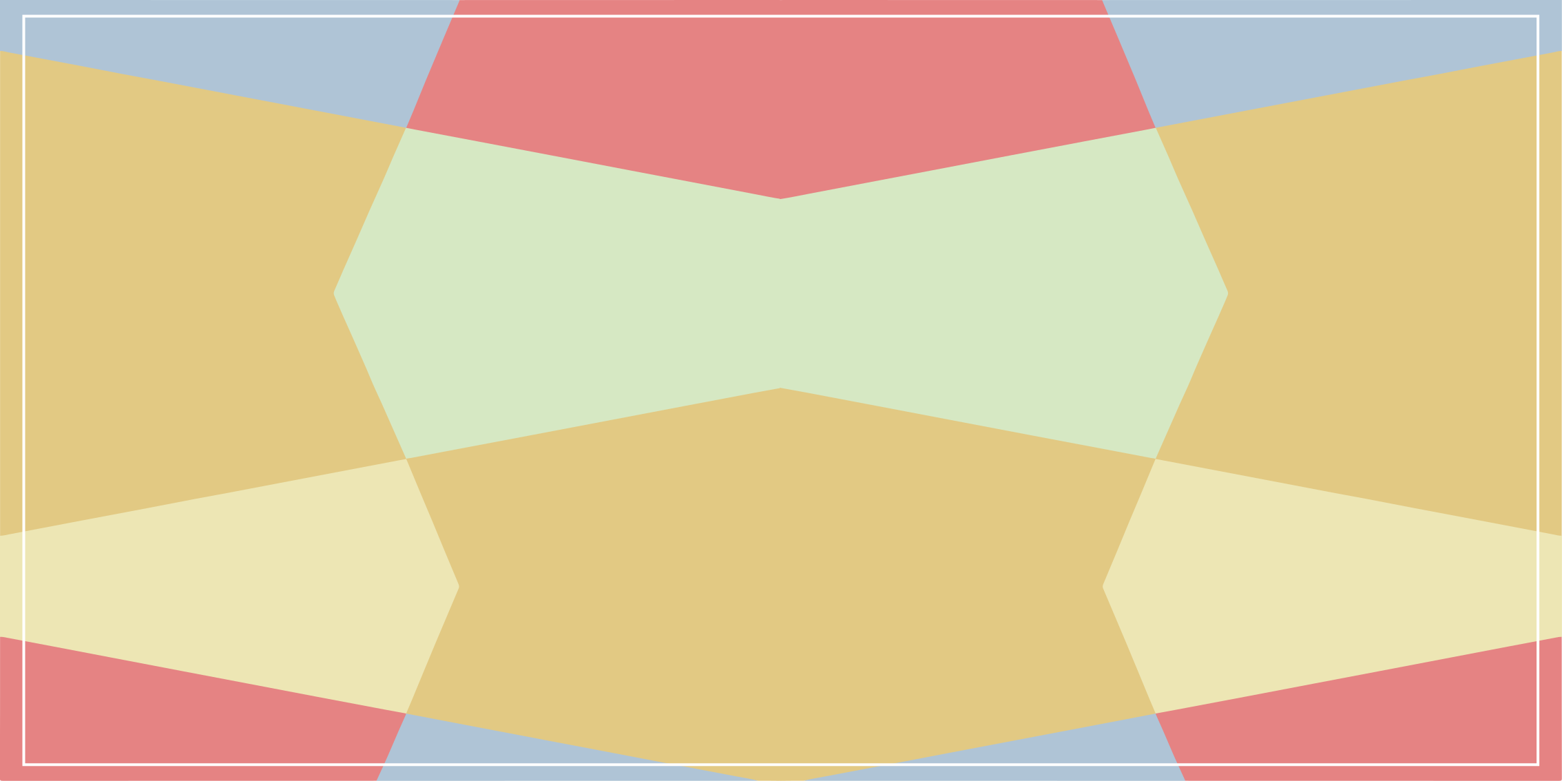 Tapete vinílico geométricas formas poligonais coloridas - TenStickers