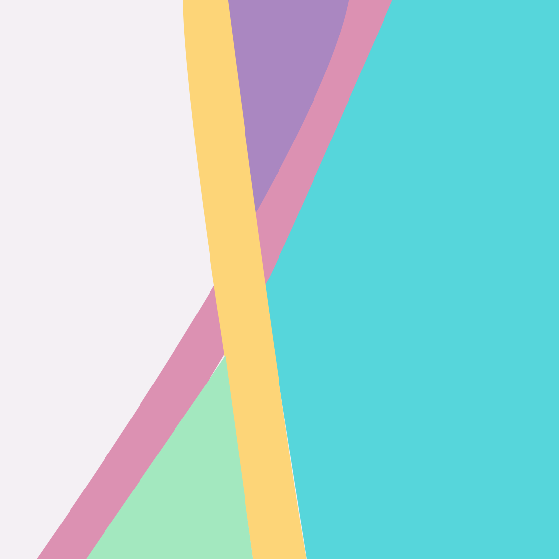 Blocos de fundo colorido tapete de vinil quadrado - TenStickers