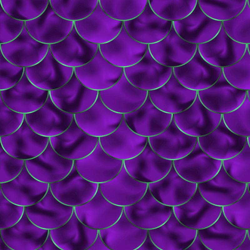 Tapete de vinil quadrado de escama de peixe escama de sereia - TenStickers