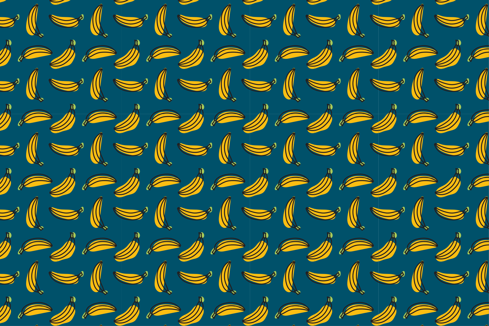 Tapete vinílico texturas padrão de banana - TenStickers