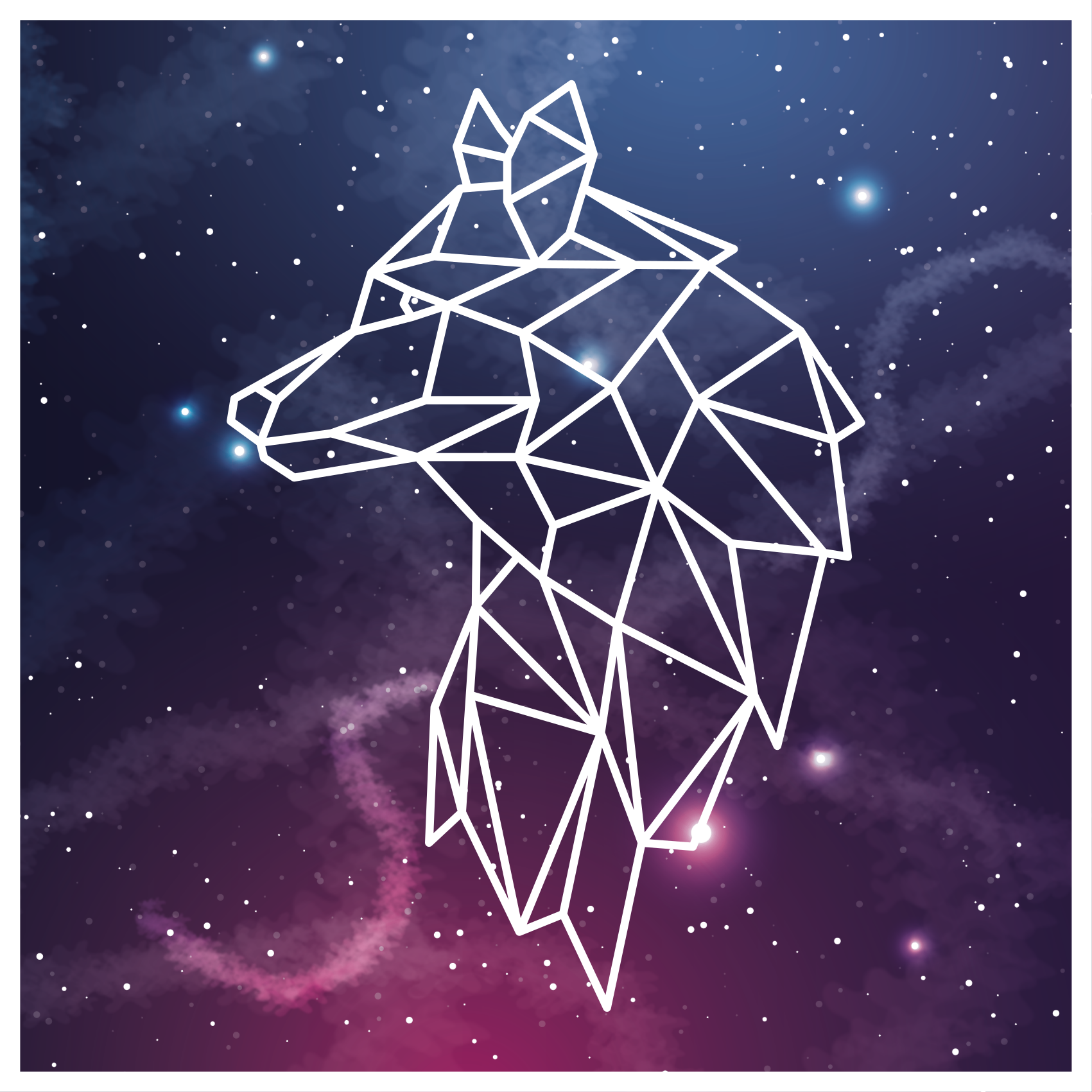 Tapete étnico cosmo multicolorido - TenStickers