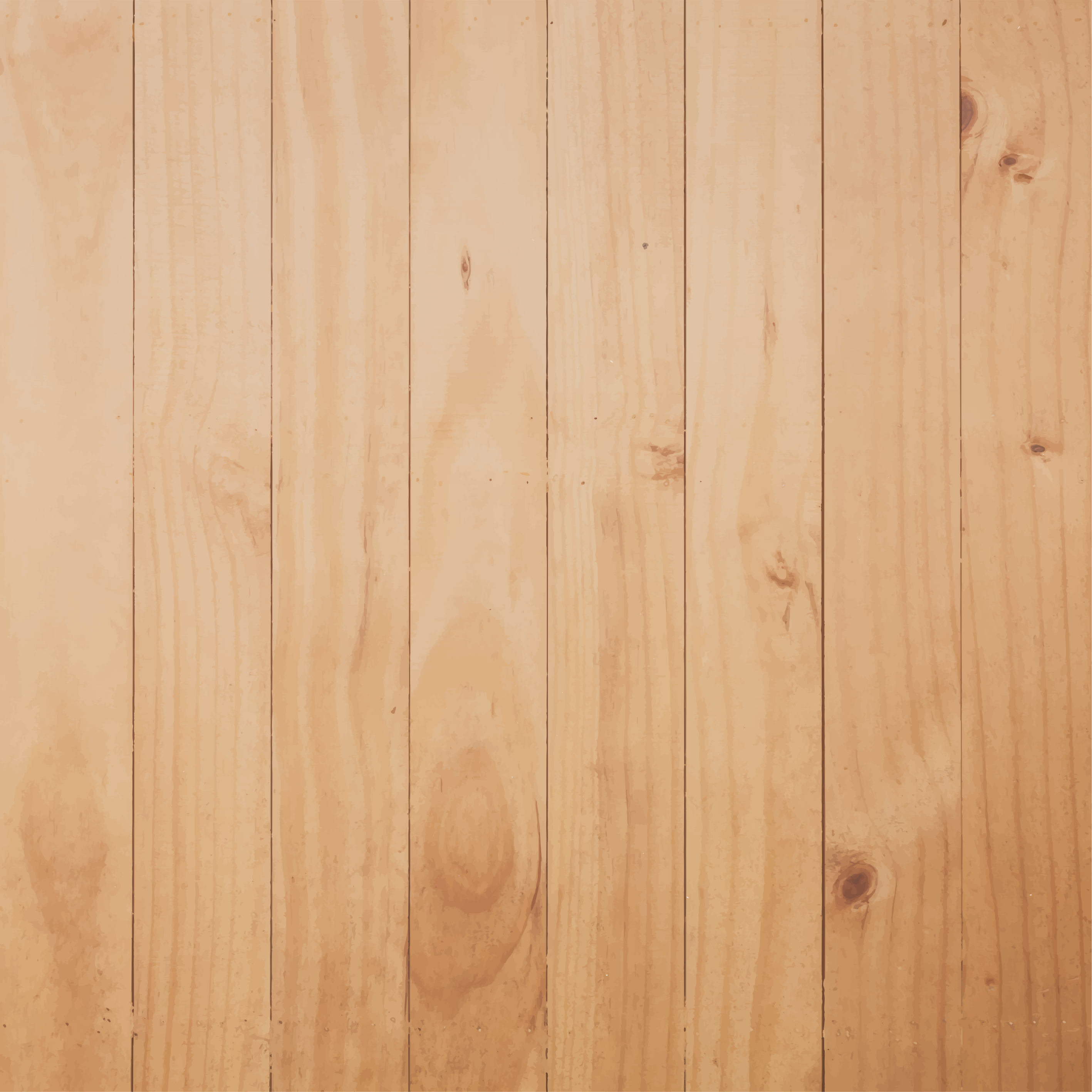 Tapete de vinil marrom claro com efeito de madeira - TenStickers