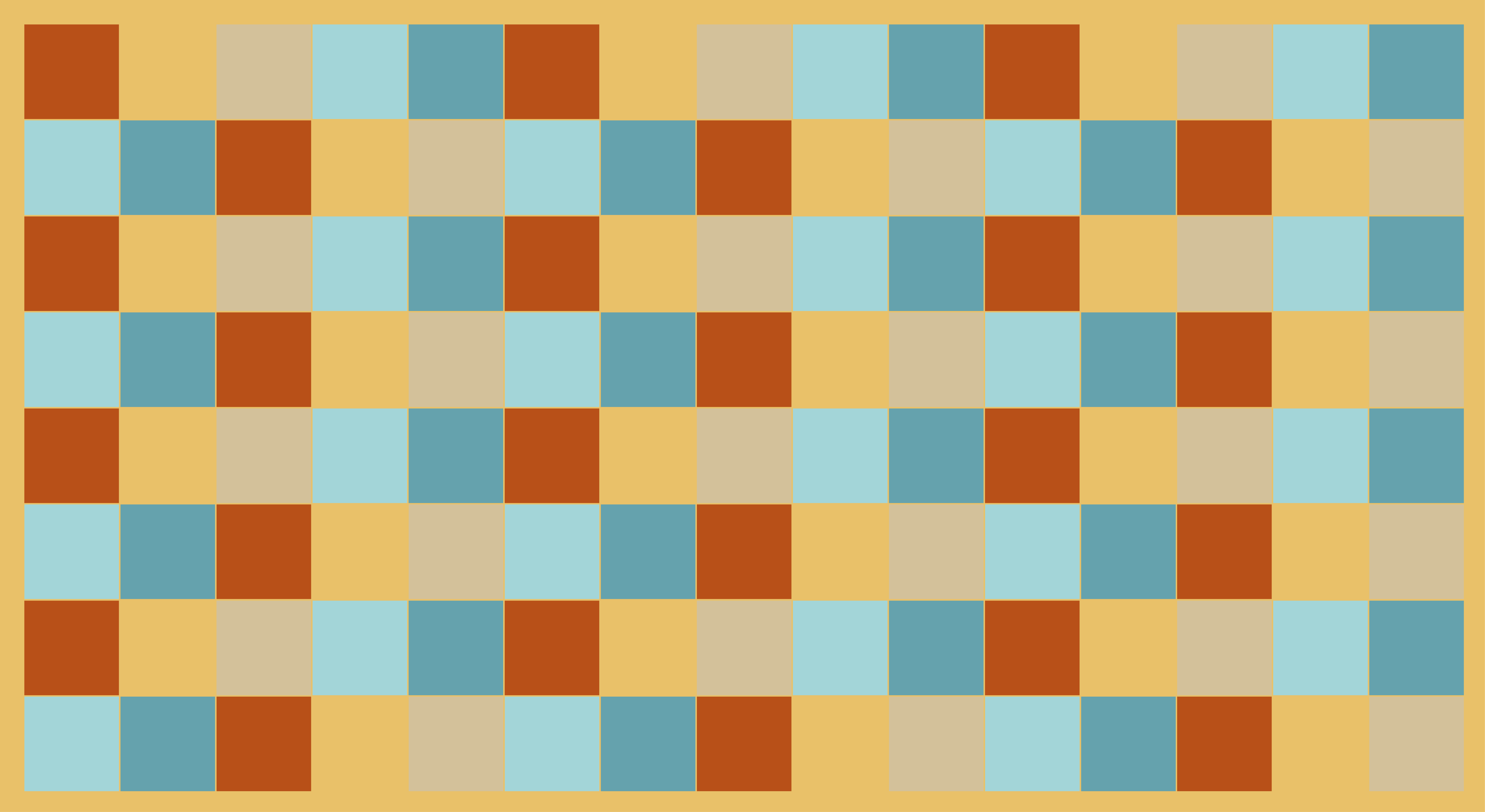 Tapete vinílico geométricas estilo tabuleiro de xadrez - TenStickers