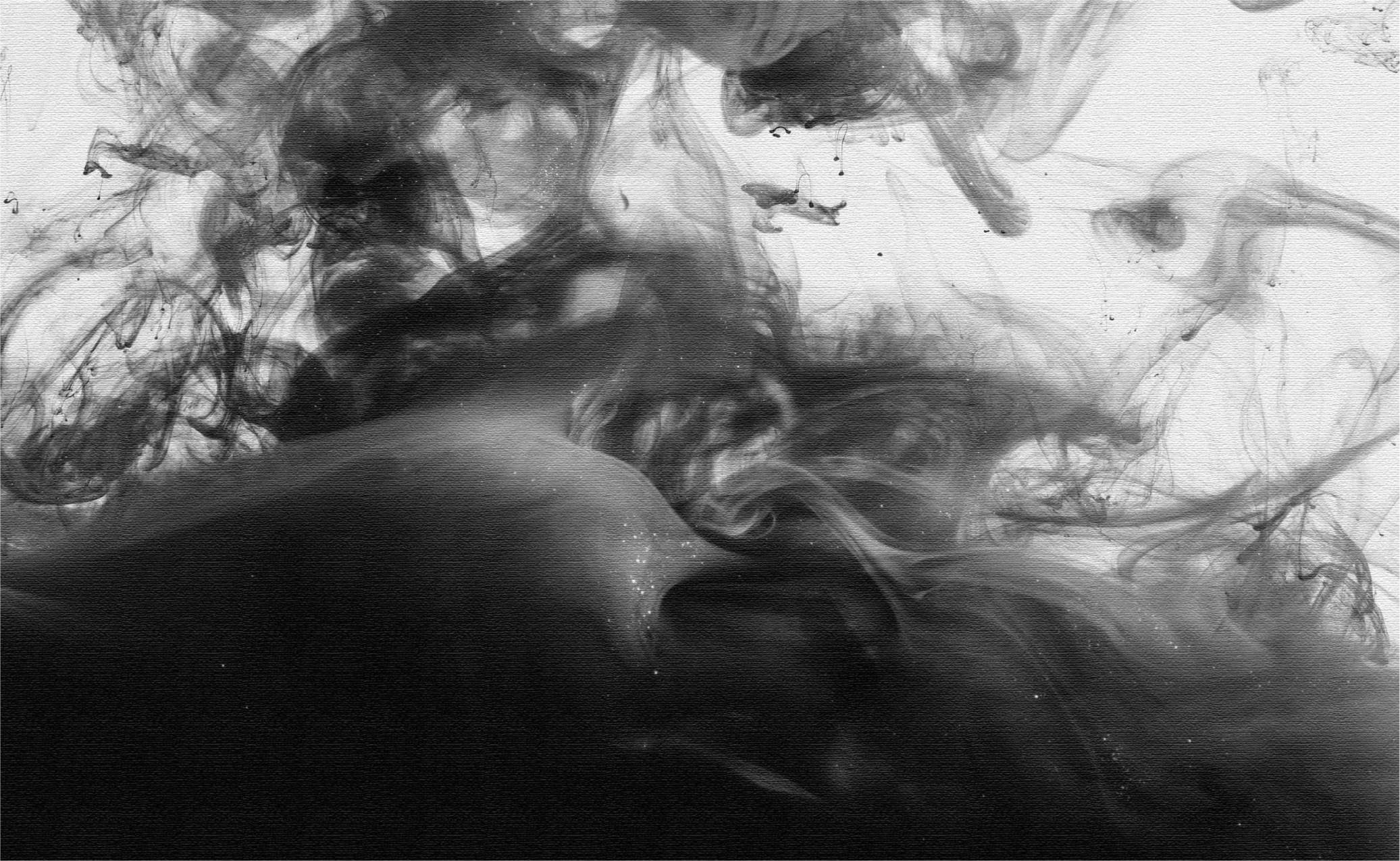 Tapete de vinil mármore redemoinhos abstratos monocromáticos - TenStickers