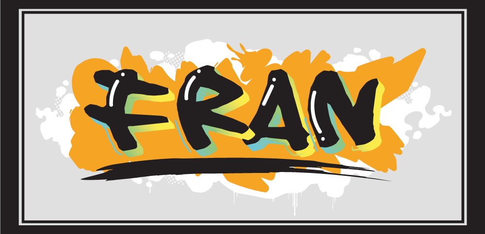 Tapete vinílico com nome título da obra - TenStickers