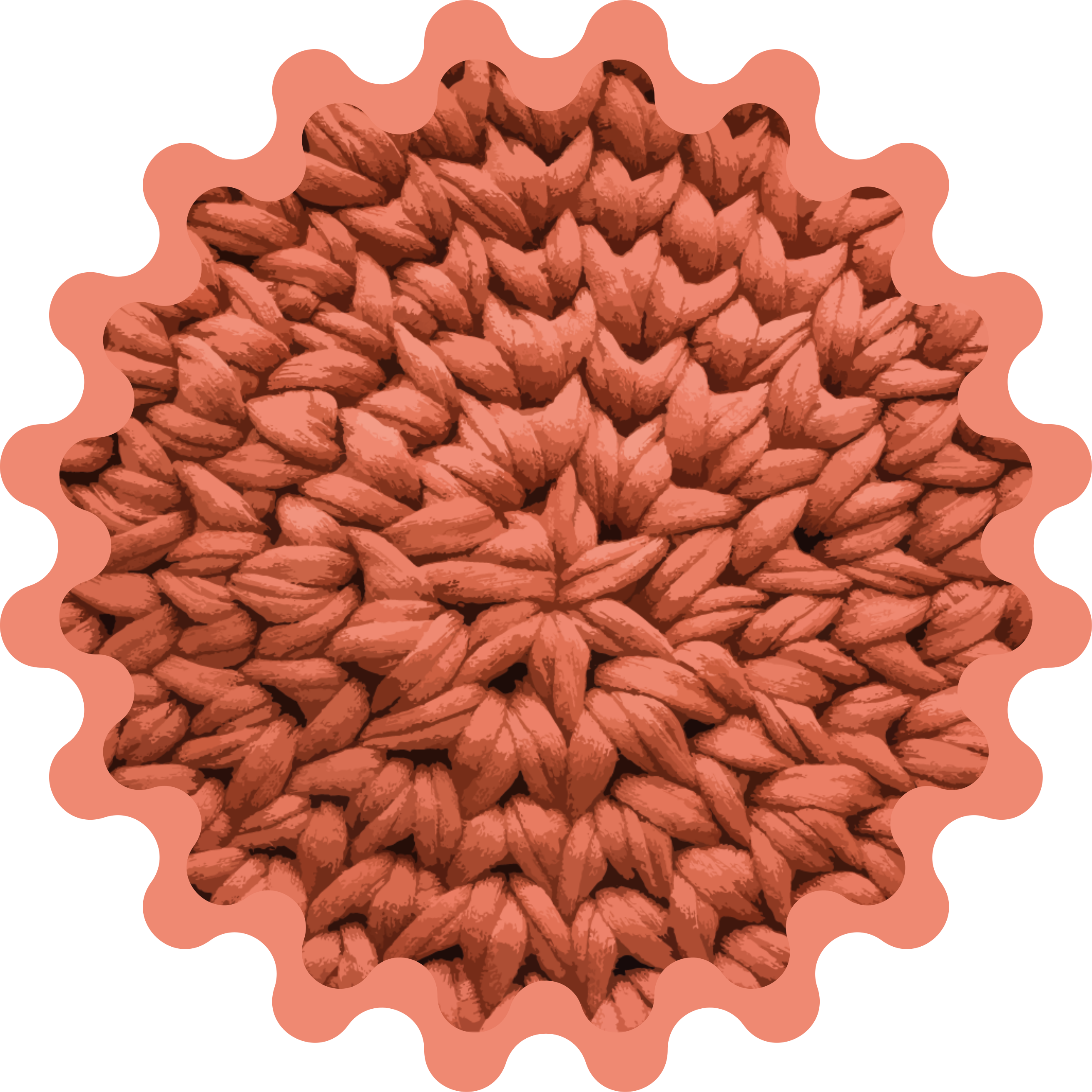 Tapete vinílico natureza motivo de folha - TenStickers