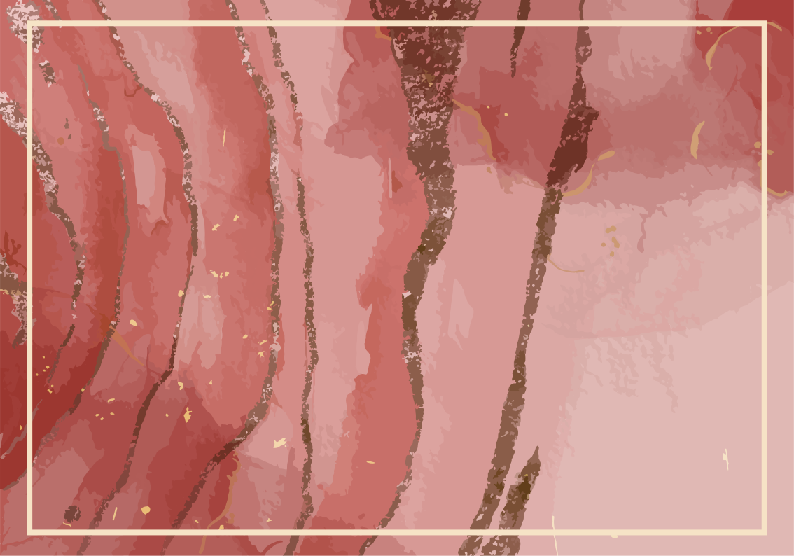 Tapete de vinil mármore elegantes redemoinhos rosa - TenStickers