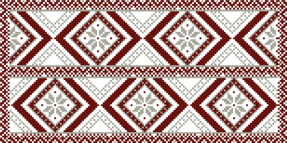 Tapete vinílico mosaico padrões geométricos intrincados - TenStickers