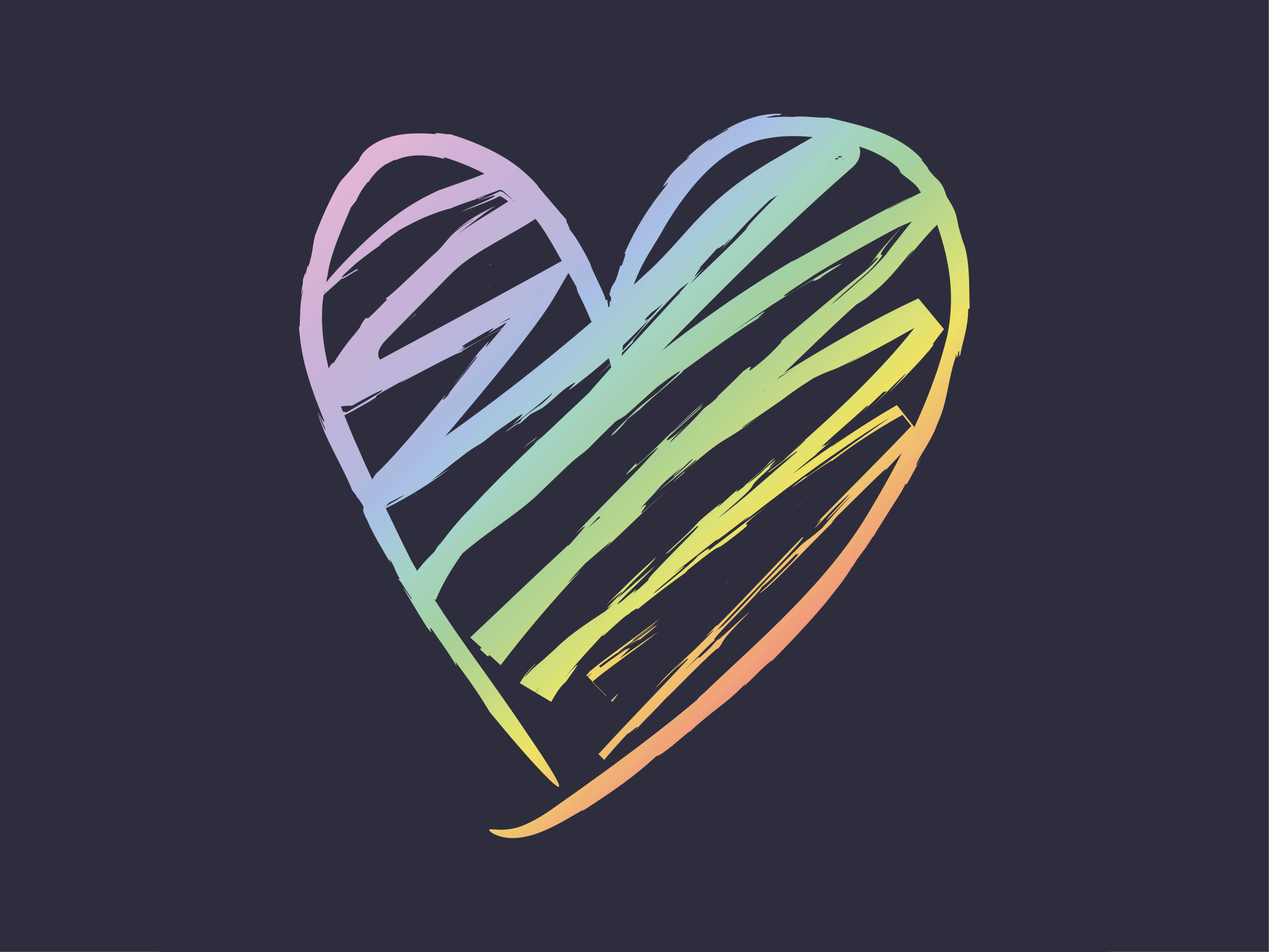 tapete em vinil retangular arco-íris holográfico com linhas de co - TenStickers