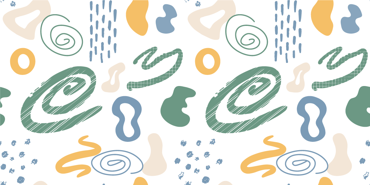 Tapete vinílico minimalista padrões de redemoinhos abstratos - TenStickers