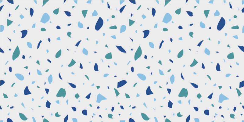 Tapete de vinil mármore padrão colorido - TenStickers