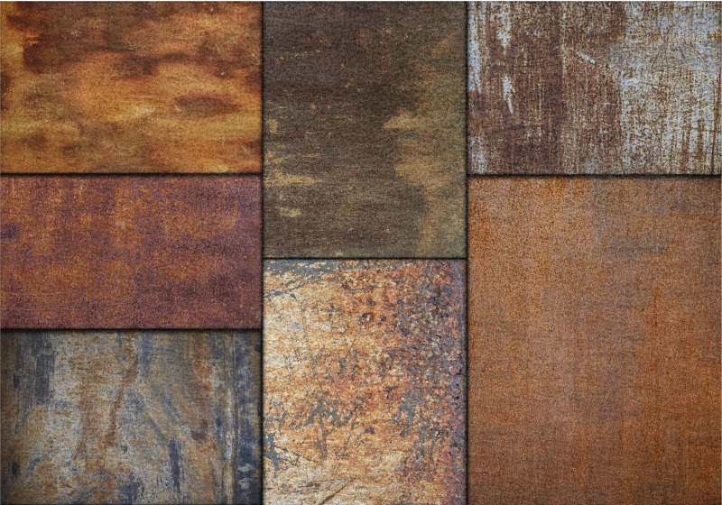 Tapete vinílico de pedras elegância de pedra rústica - TenStickers