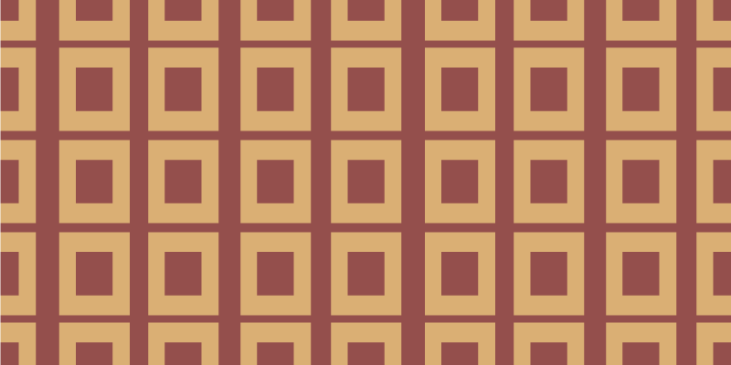 Tapete vinílico de formas geométricas quadrados geométricos - TenStickers