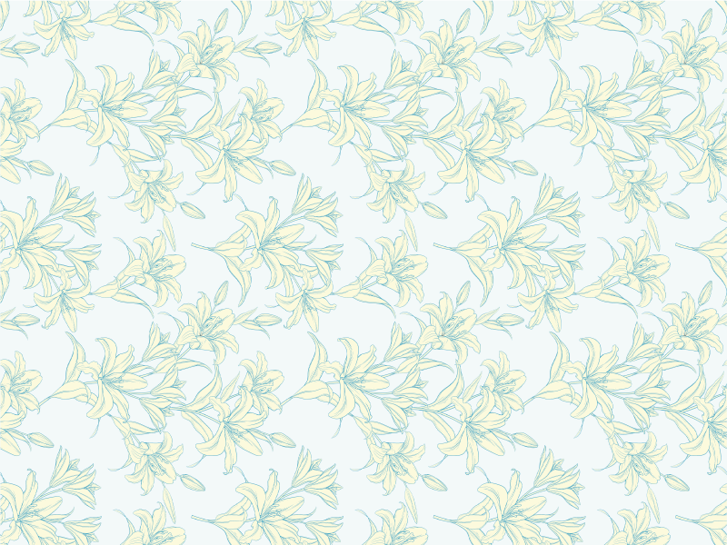 Tapete vinílico criança motivo de flor suave - TenStickers