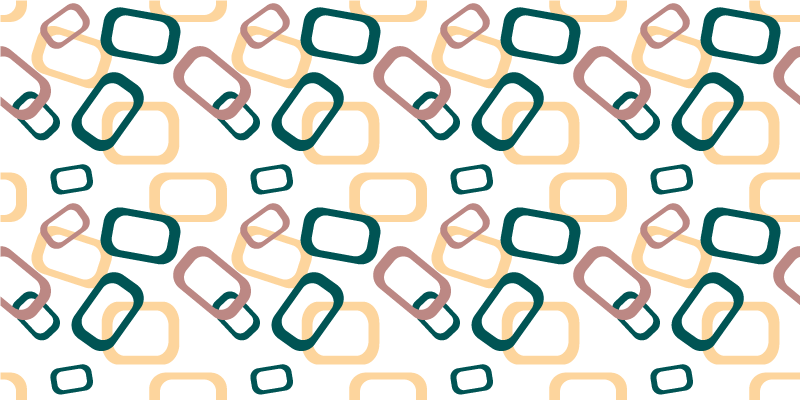 Tapete moderno de formas irregulares abstratas - TenStickers