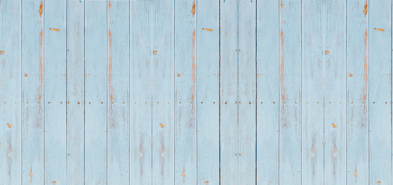Tapete vinílico madeira Textura de madeira azul - TenStickers