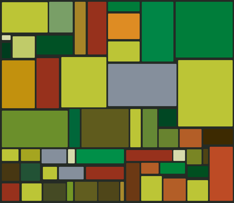 Tapete vinílico de formas geométricas mosaico retrô multicolorido - TenStickers