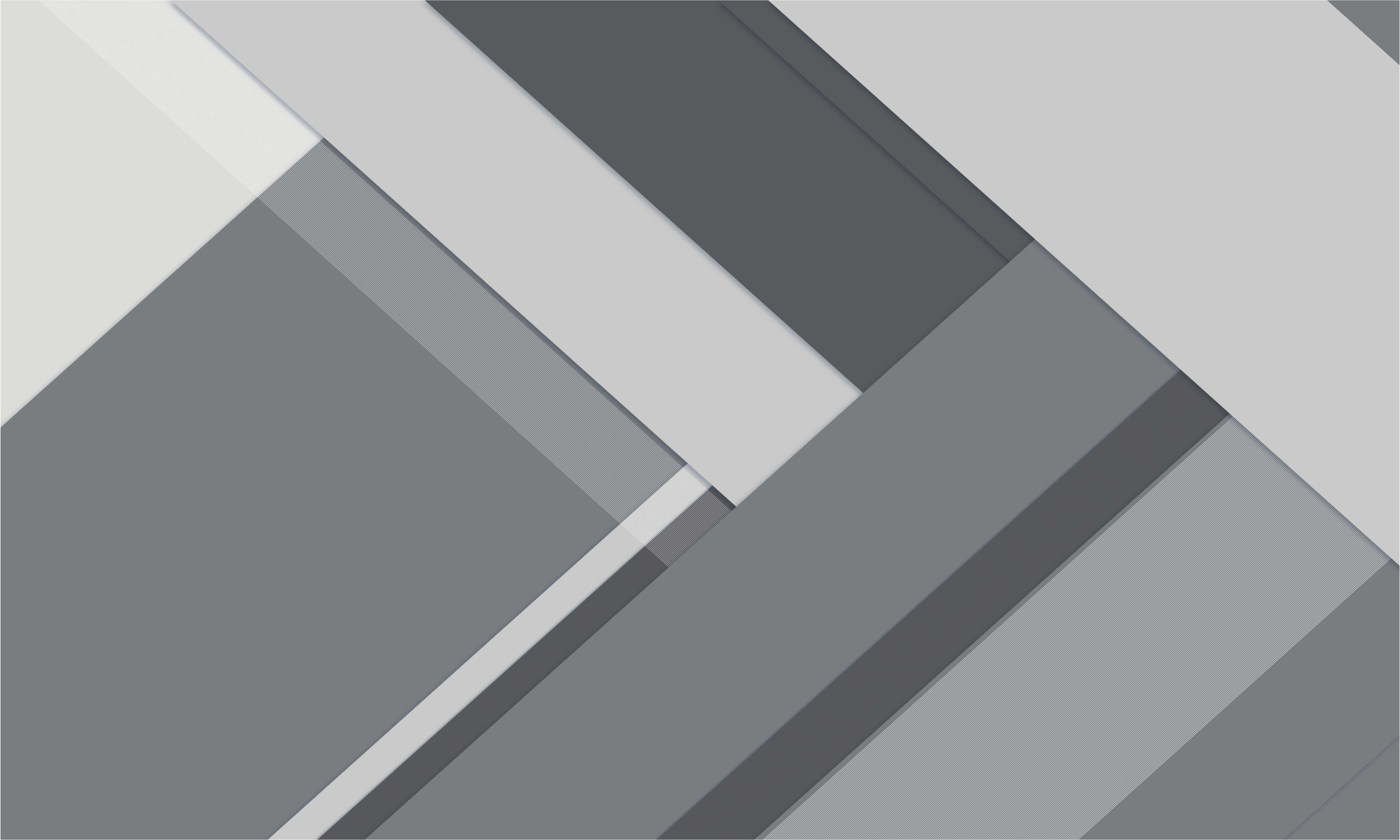 Tapete vinílico escritório geométrico cinza - TenStickers