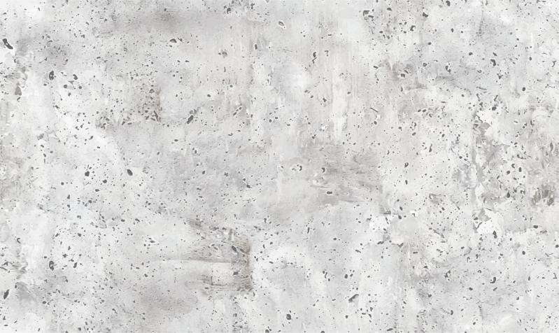 Tapete vinílico para sala de jantar efeito concreto cinza - TenStickers