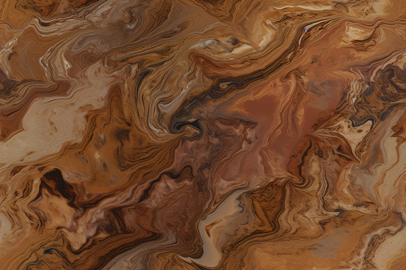 Tapete de vinil mármore tom marrom - TenStickers