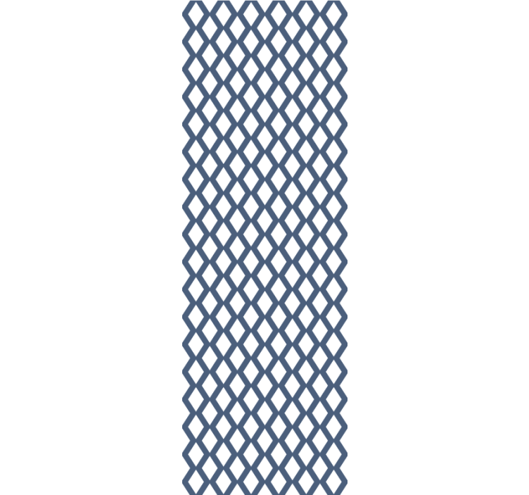 Papel de parede formas geométricas padrão diamante - TenStickers