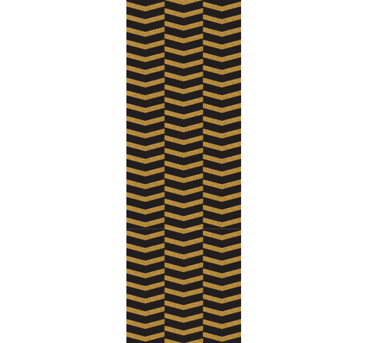 papel de parede formas geométricas design de listras chevron - TenStickers