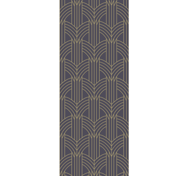 papel de parede para sala estilo art déco - TenStickers