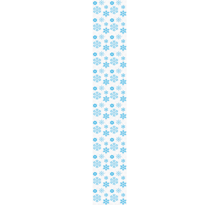 Papel de parede Natal flocos de neve de inverno - TenStickers