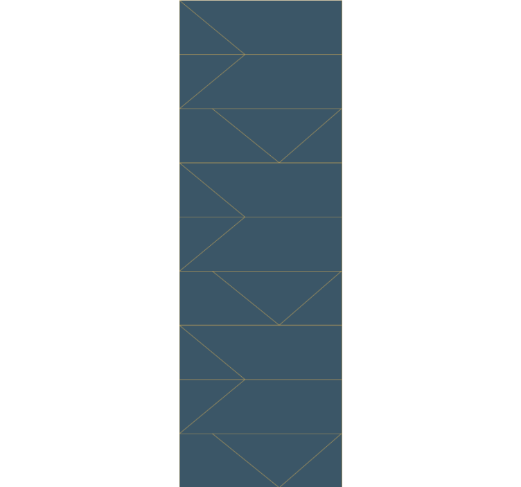 papel de parede para sala formas geométricas de setas - TenStickers