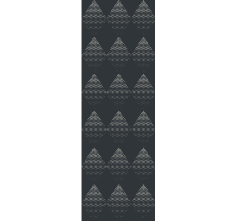 papel de parede triângulos formas elegantes de diamante - TenStickers