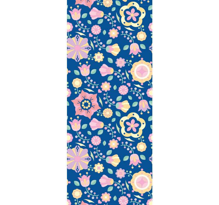 Papel de parede flores composição de flores florais - TenStickers