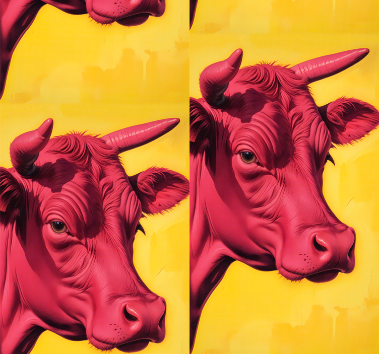 papel de parede artístico pôster de pop art de andy warhol - TenStickers