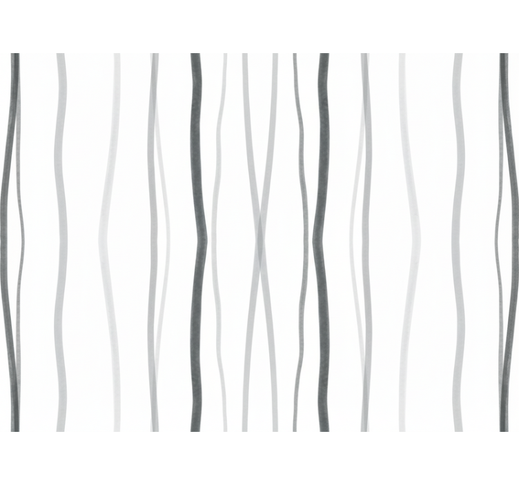 Papel de parede outras texturas listras cinzas elegantes - TenStickers