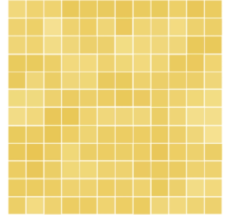 Papel de parede ornamental com padrão mosaico - TenStickers