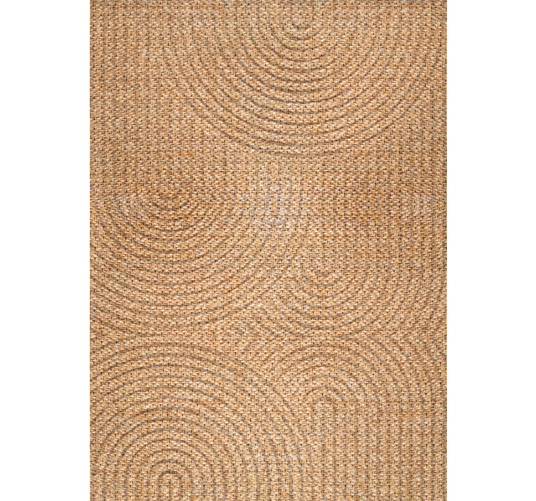 Papel de parede escritório arcos com efeito tecido - TenStickers