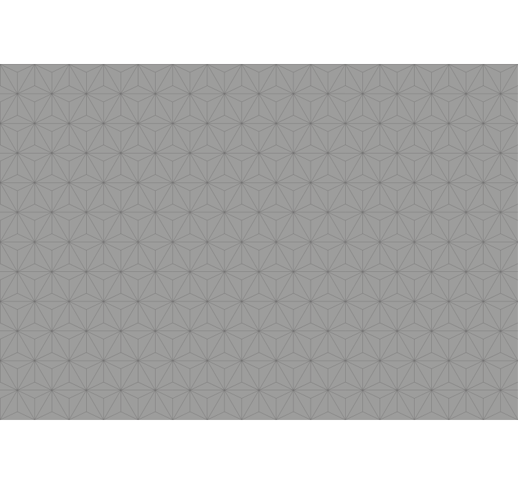 Papel de parede escritório triângulos cinza concreto - TenStickers