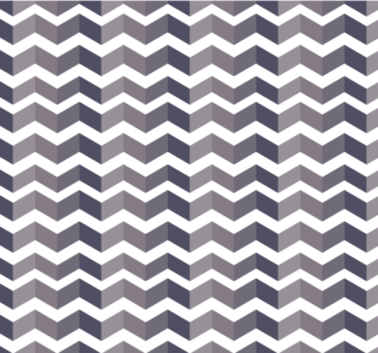 Papel de parede corredor com elegância chevron - TenStickers