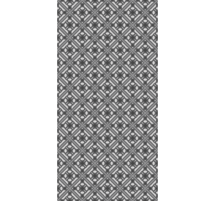 Papel de parede mármore padrão cinza elegante - TenStickers
