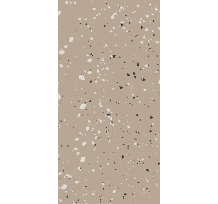 Papel de parede mármore padrão terrazzo neutro - TenStickers