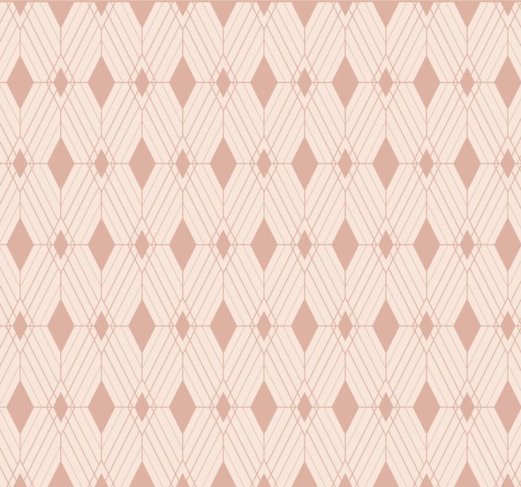 Papel de parede azulejo diamantes pastel art déco - TenStickers