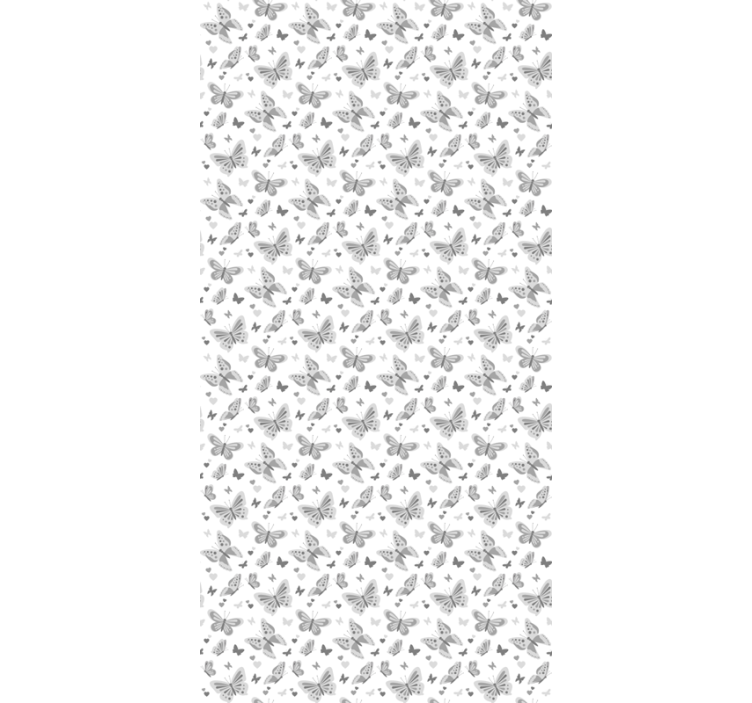 Papel de parede borboletas voando - TenStickers