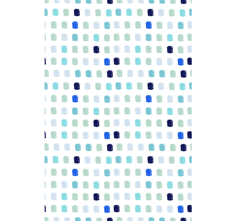 Papel de parede nórdicos com pinceladas em azul - TenStickers