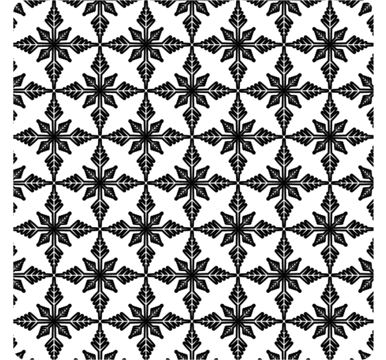 Papel de parede azulejo preto e branco envelhecido - TenStickers