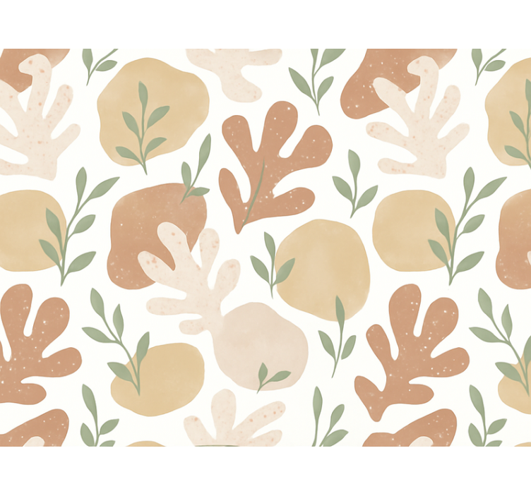 Papel de parede abstracto formas da terra abstractas - TenStickers