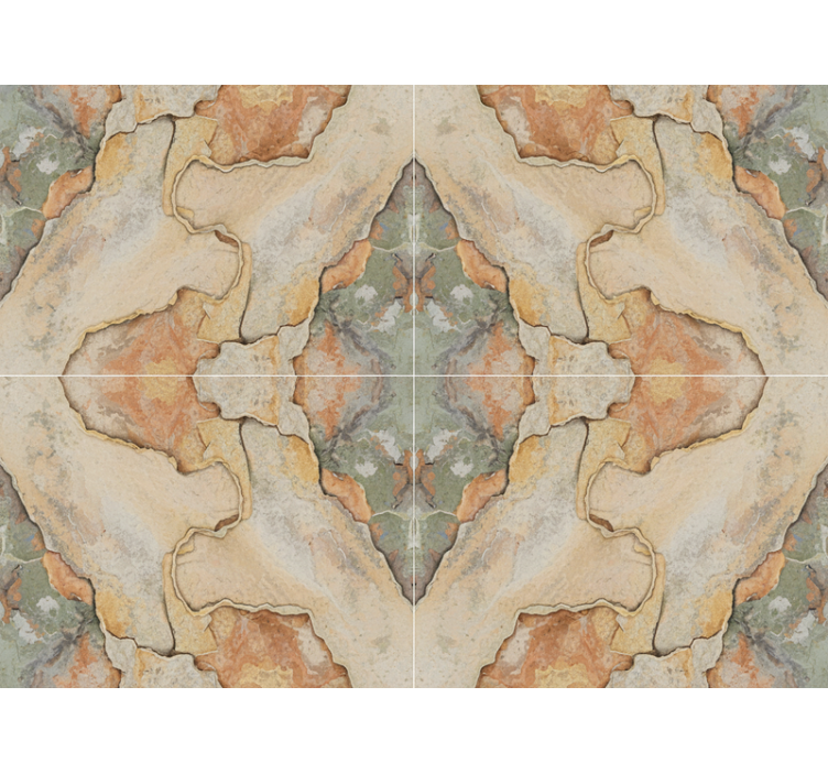 Papel de parede rústico gesso descascando - TenStickers